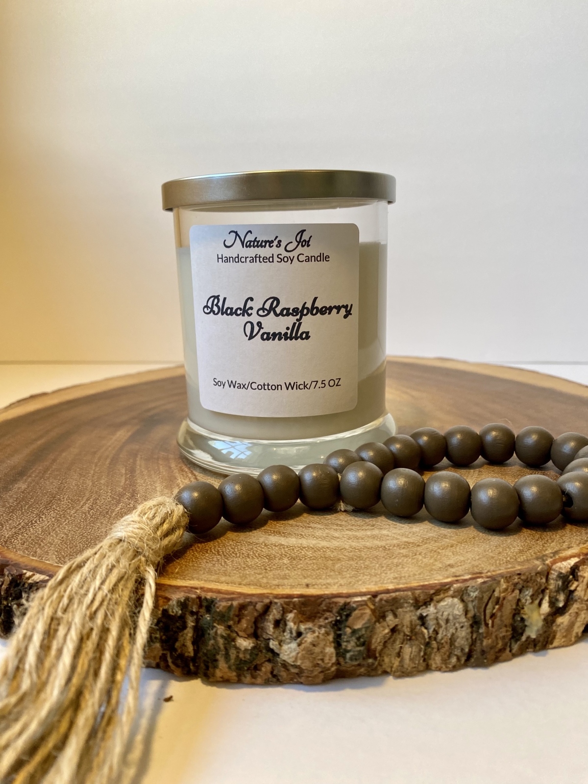 Black Raspberry Vanilla Candle Nature's Joi
