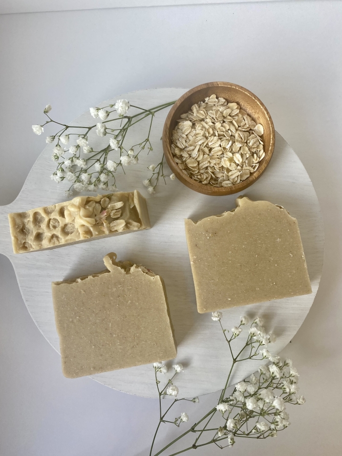 Oatmeal Milk & Honey Hemp Body Soap